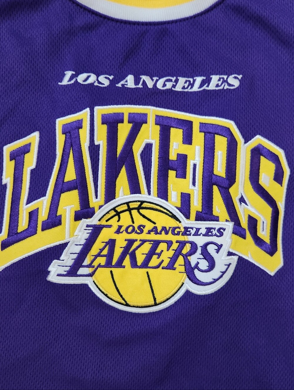 Youth Los Angeles Lakers Purple & Yellow Basketball Jersey